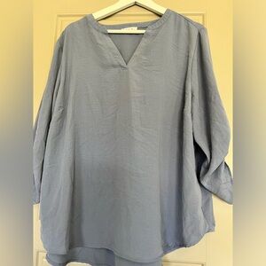 Maurice’s Atwood 3/4 sleeve popover blouse
